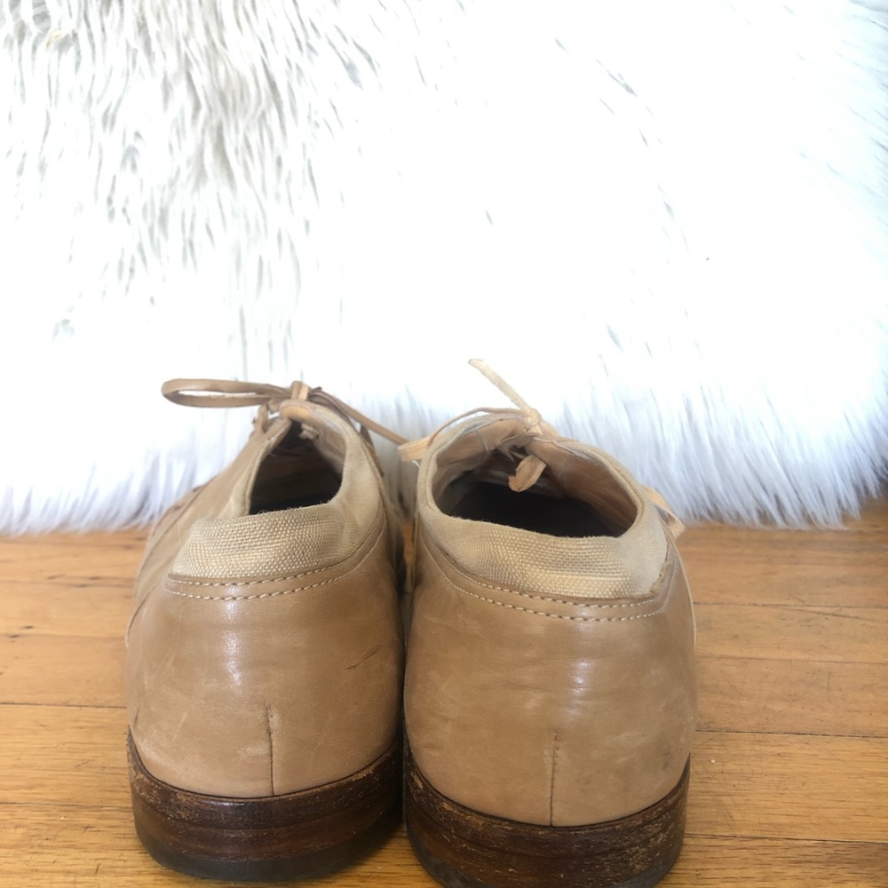 Vintage Bally Leather Oxford Saddle Shoes 9 D - Picture 7 of 11